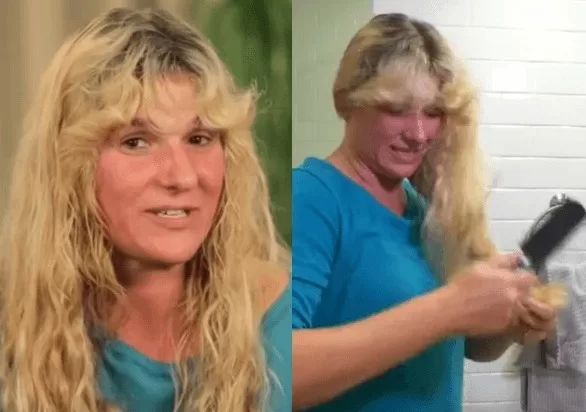 Getting sick and tired of the same hairstyle since 1986, the woman asked a stylist to give her a fresh look
