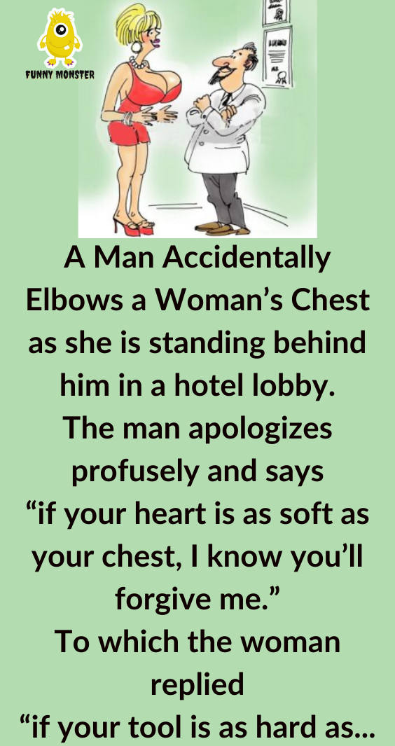 A Man Accidentally Elbows a Woman’s Chest