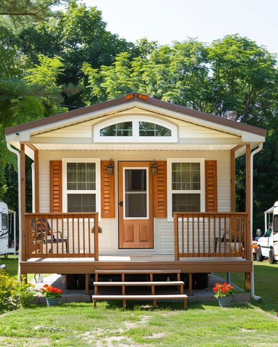 Her newborn baby and she were sleeping in a shelter — now, thanks to a kind-hearted donor, they live in a beautiful tiny house.