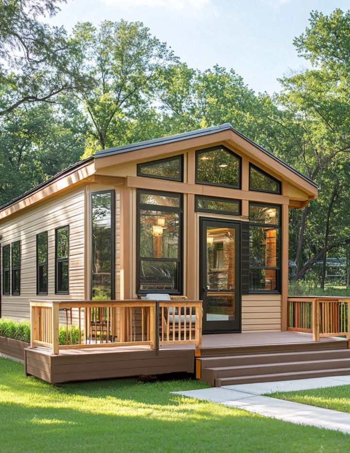 After being abandoned at the hospital, she had no home to bring her newborn to… until a kind soul gifted her a tiny house.