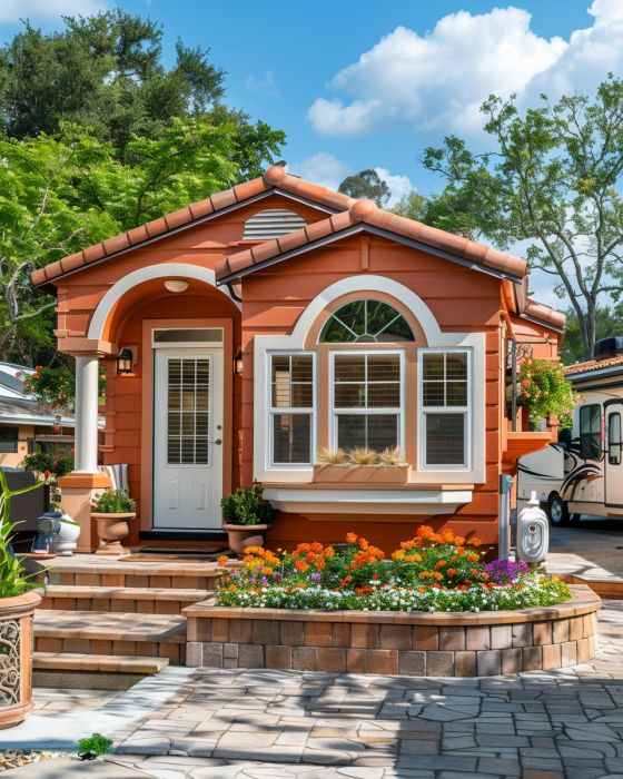 After losing her husband in a tragic accident, she had nowhere to go — until a kind stranger handed her the keys to a tiny home. The inside will melt your heart