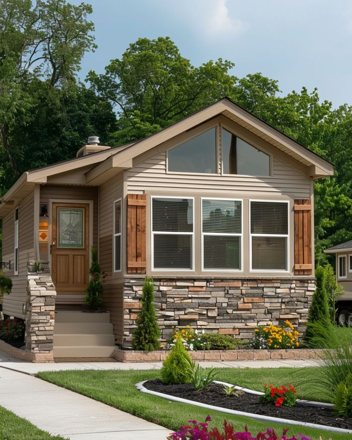She opened the door to her new tiny woodland home… and couldn’t stop crying. The inside is breathtaking
