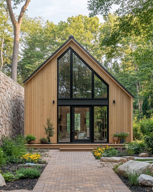 She Was Raising Two Children in a Cardboard Box… Until a Stranger’s Gift Turned Their Nightmare Into a Dream — A Tiny Home With Everything They Need
