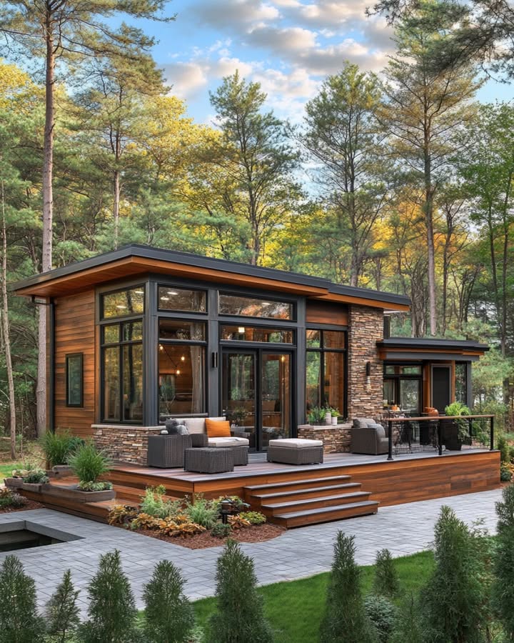 This stunning tiny house is up for sale
