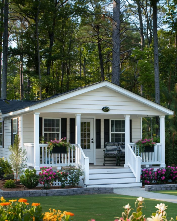 It may look basic outside, but inside, it’s a fairytale cottage