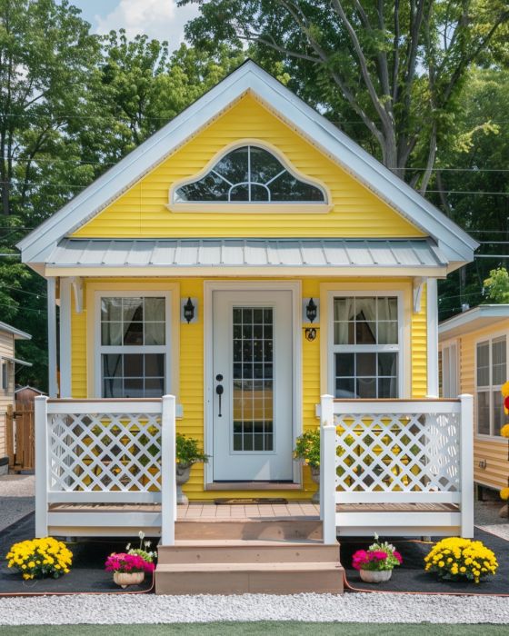 First impressions can be wrong—this park model is a gem inside