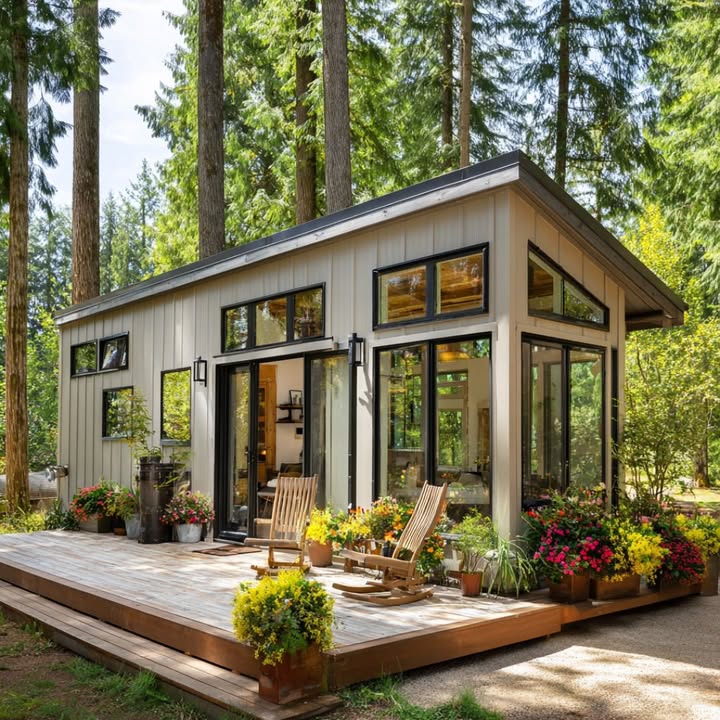 She Had Only $5 in Her Pocket When She Met the Stranger Who Would Change Her Life With a Tiny Home. Inside Is Pure Magic
