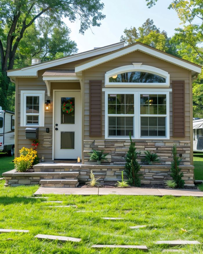 Do not judge this house from outside. The inside is a 1950s dream