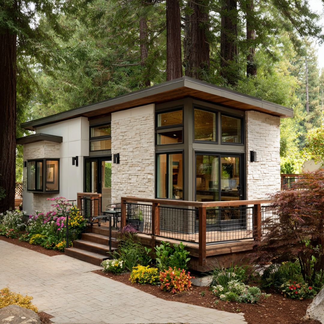 A good soul gifted her a tiny cabin in the woods — but wait until you see the inside. It’s nothing like you expect!