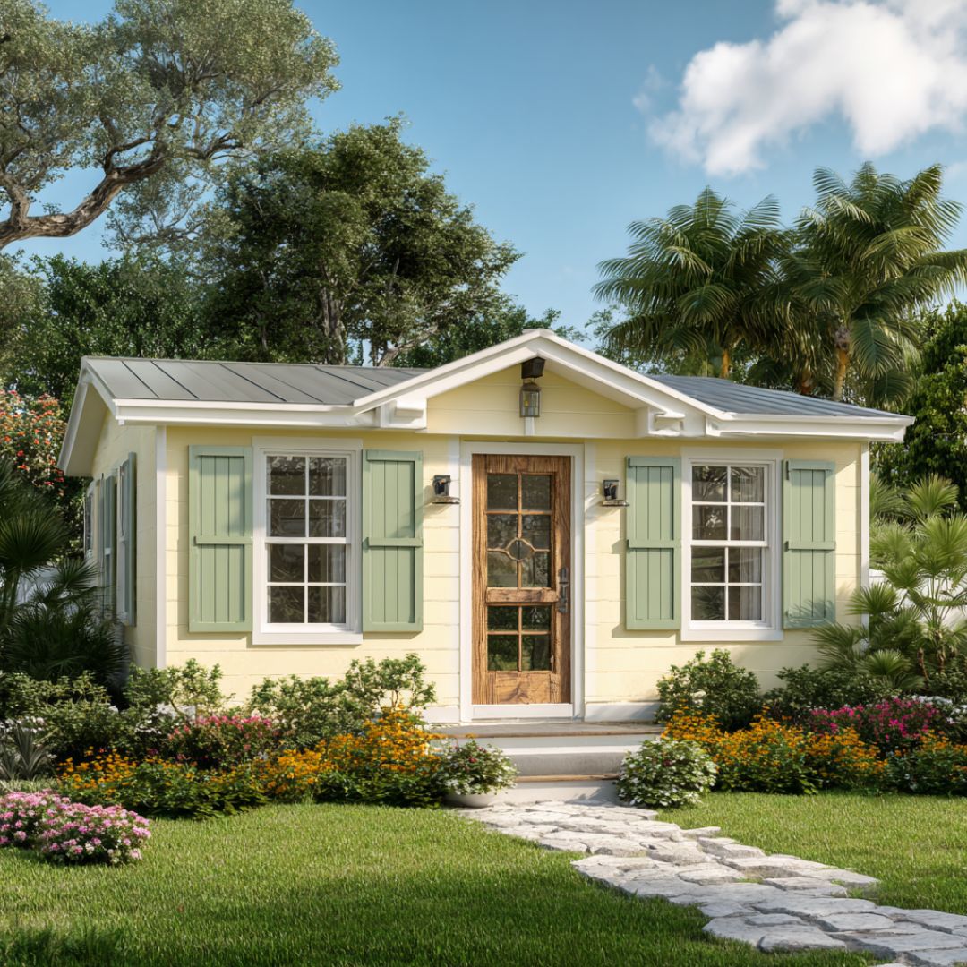 Her newborn baby and she were sleeping in a shelter — now, thanks to a kind-hearted donor, they live in a beautiful tiny house.