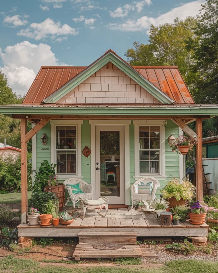 She was raising two children in a cardboard box… until a stranger’s gift turned their nightmare into a dream — a tiny home with everything they need.