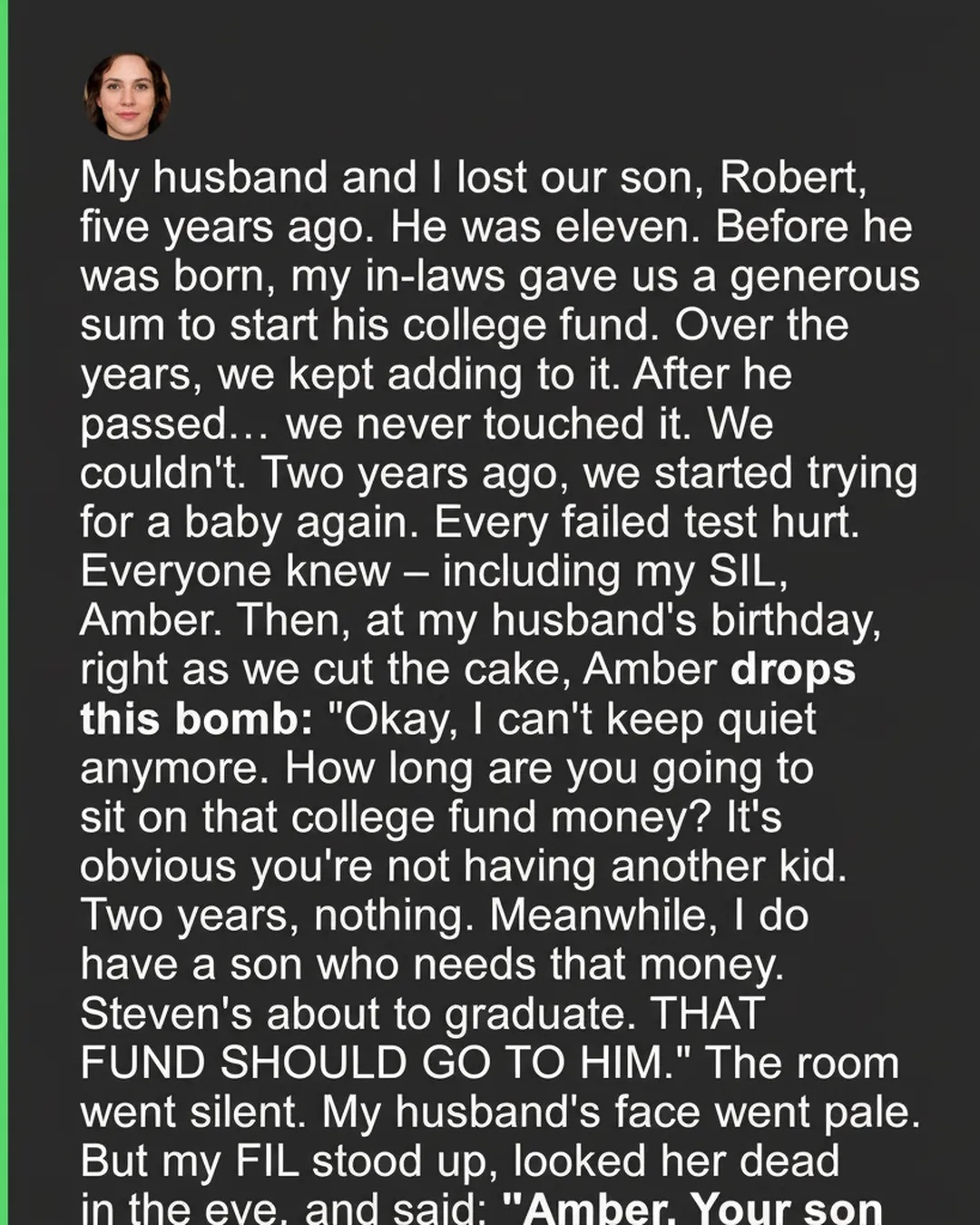 A Family Disagreement Over My Late Son’s College Fund Taught Me a Powerful Lesson