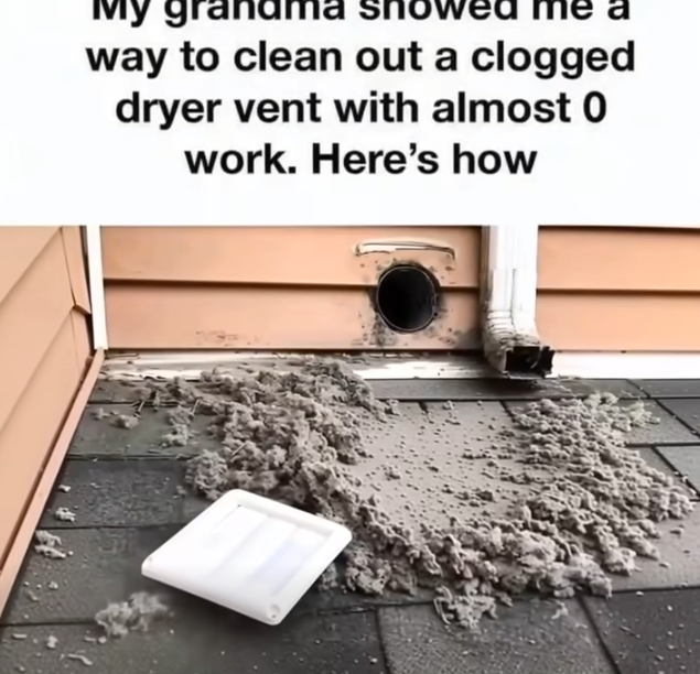 The Old-School Dryer Vent Cleaning Hack My Grandma Swears By
