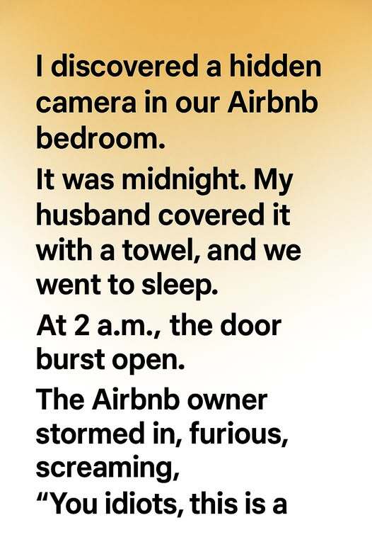 We Thought We Found a Hidden Camera — What Happened Next Surprised Us