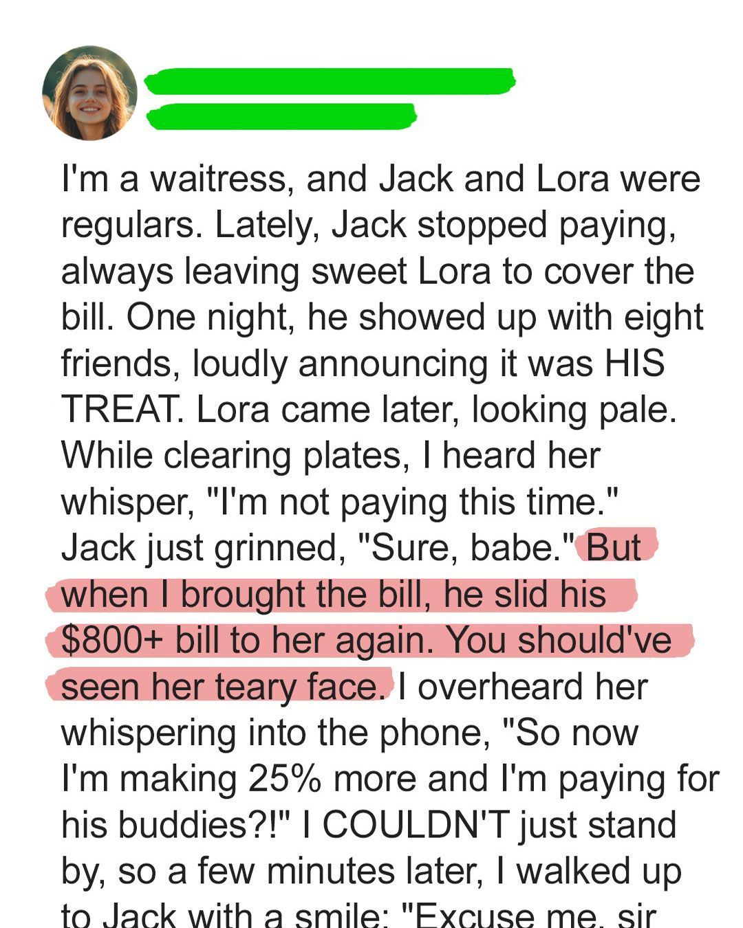 He Expected His Wife to Pay for Everyone — So I Stepped In