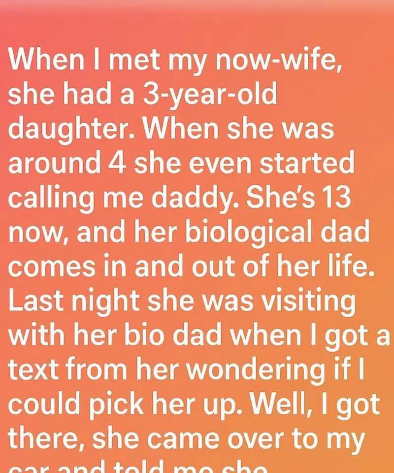 She Called Me Daddy For A Decade—But One Text Changed Everything