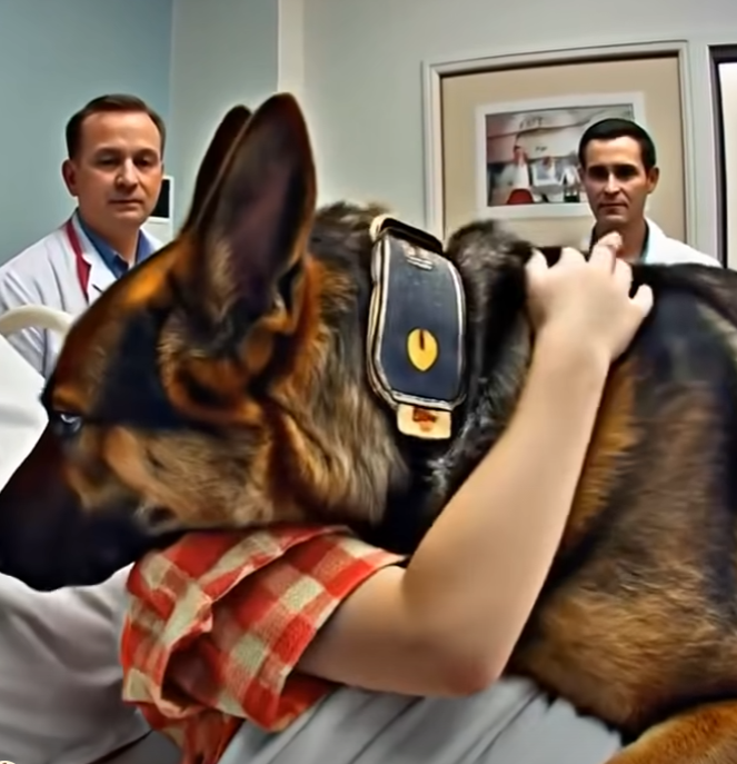 Before the surgery, the boy hugged his dog, but suddenly the dog jumped off the bed and lunged at one of the doctors: everyone was horrified when they realized the reason for the dog’s strange behavior