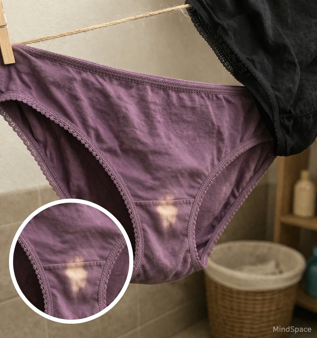 If You See A ‘Bleach’ Patch On Your Underwear, Here’s What It Means