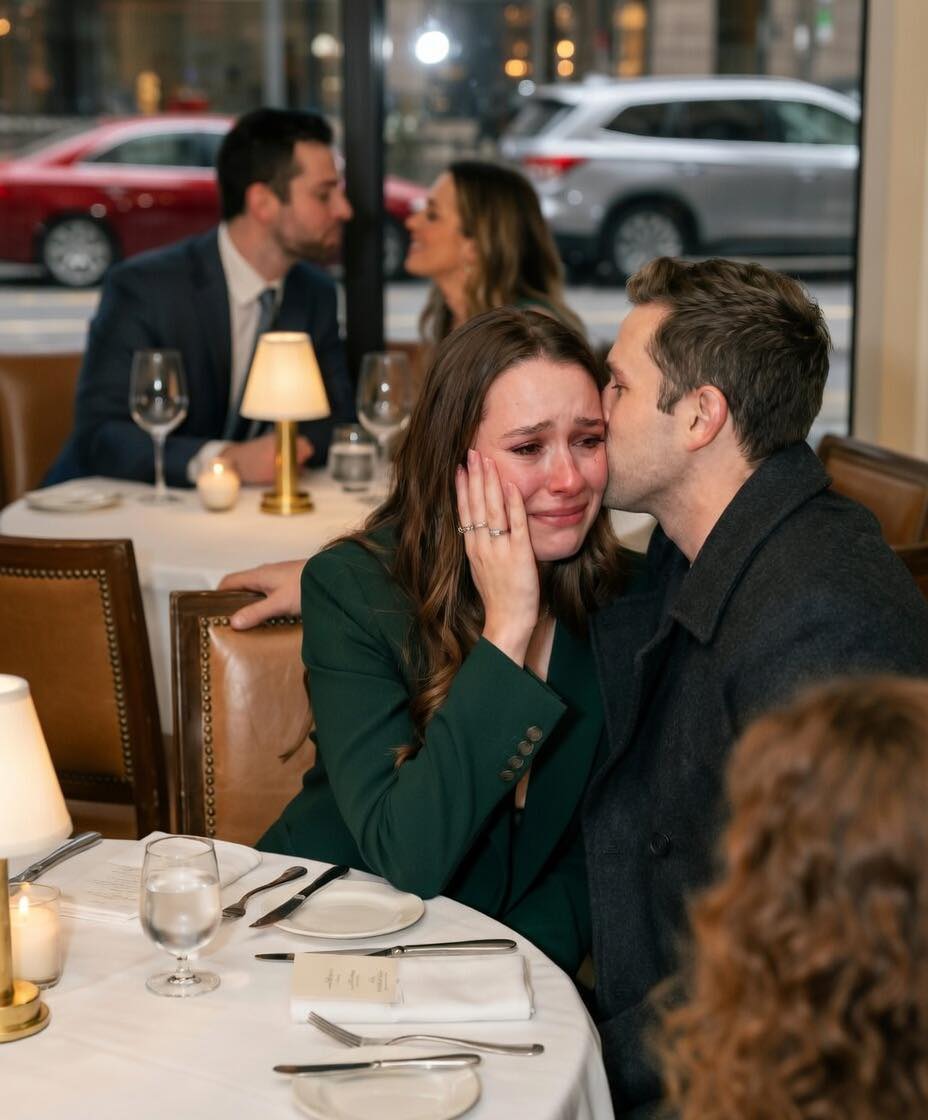 He Said He Was Working on Their Anniversary While Sitting Steps Away Betraying Everything Until a Stranger’s Calm Warning Unleashed a Carefully Timed Exposure That Revealed Not Just Infidelity but a Hidden Web of Deception, Power, and Consequences That Changed Every Life at That Table Forever