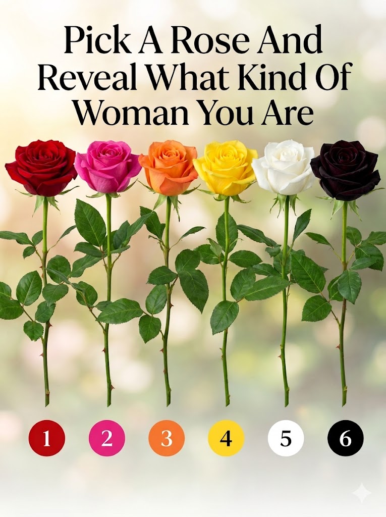 Pick a Rose and Discover What Kind of Woman You Are