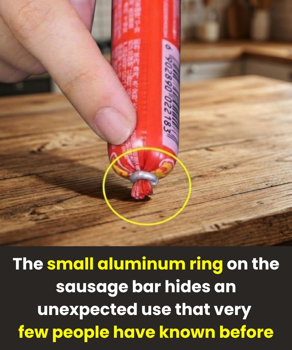 The small aluminum ring on the sausage bar hides an unexpected use that very few people have known before