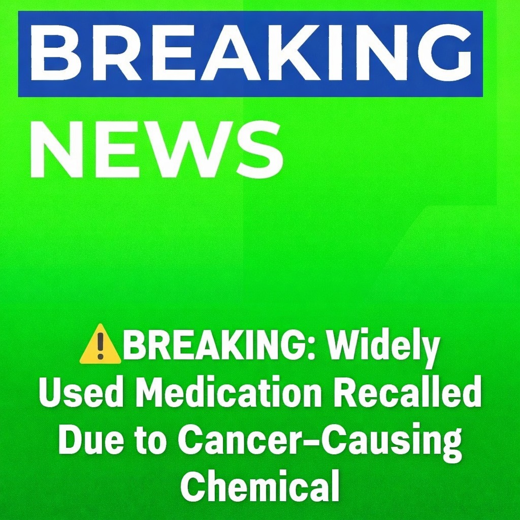 FDA Issues Urgent Nationwide Recall for a Widely Used Medication After Discovery of Dangerous Cancer-Causing Chemical — Millions of Patients Advised to Stop Use Immediately and Seek Alternatives to Protect Their Health