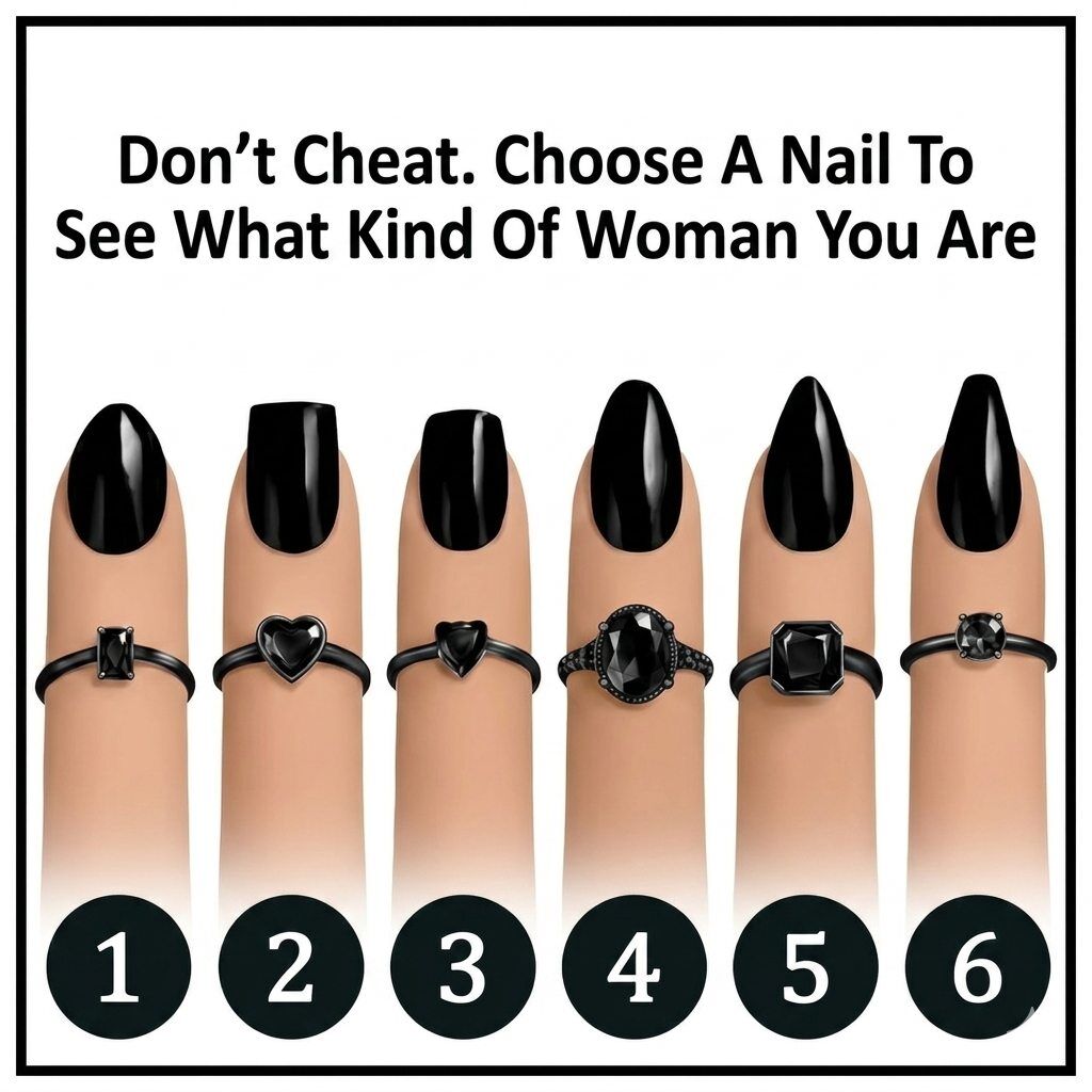 Choose a Nail and Discover What Kind of Woman You Are