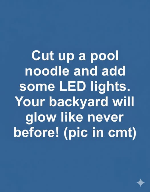 Transforming a Simple Pool Noodle into a Glowing Backyard Feature That Reimagines Outdoor Living Through Light, Color, Creativity, and Budget-Friendly DIY Design, Turning Ordinary Nights into Magical, Family-Friendly Experiences Filled with Warmth, Connection, Imagination, and Eye-Catching Outdoor Ambiance Everyone Can Enjoy Together