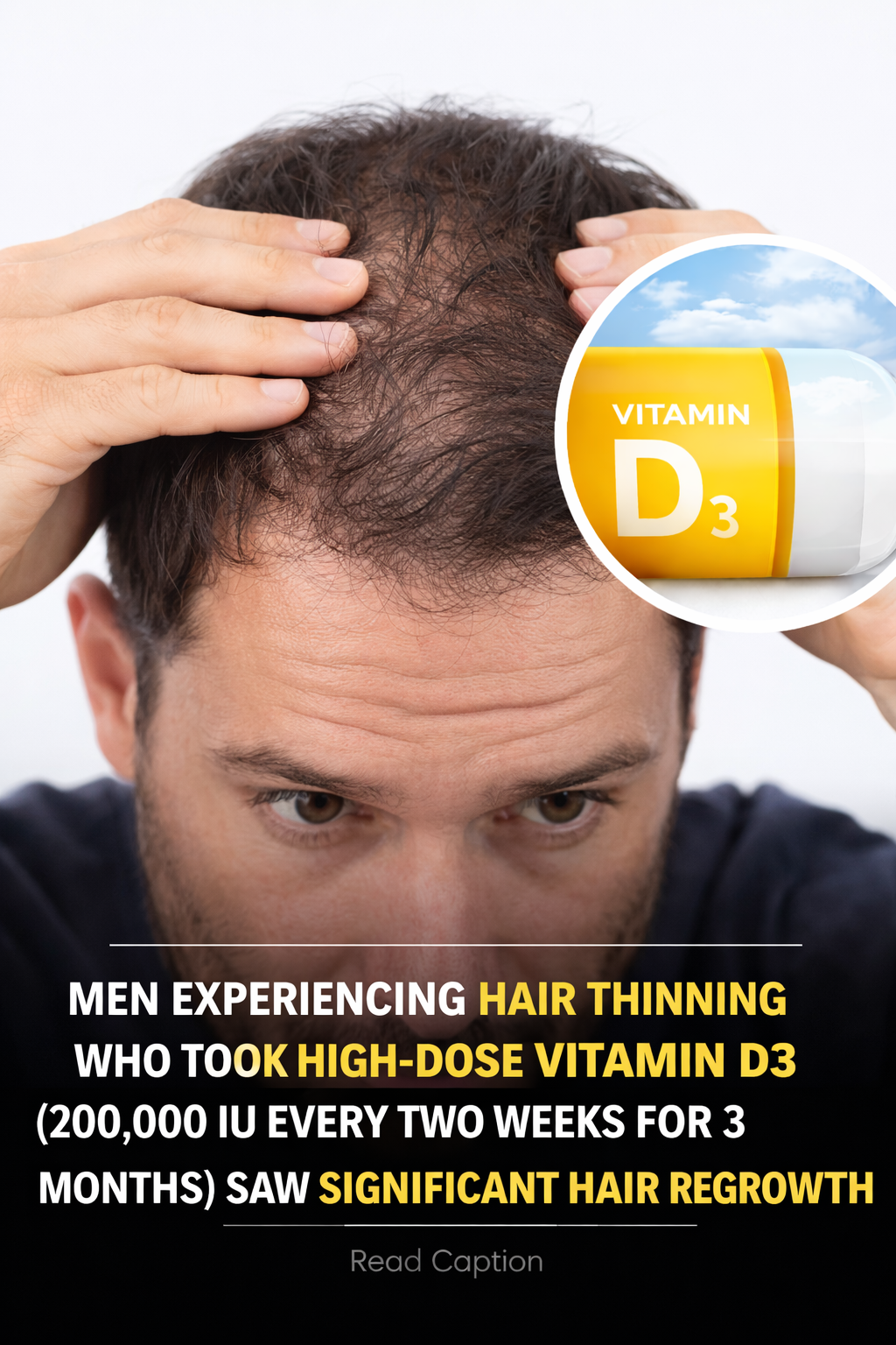 Men Are Noticing Hair Regrowth After This Vitamin — Here’s Why